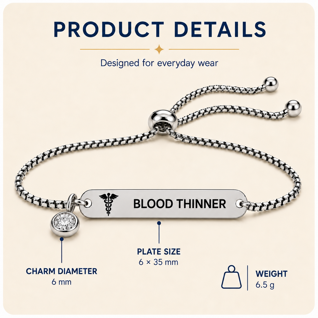 The WristNote Medical ID Bracelet