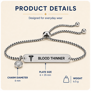 The WristNote Medical ID Bracelet