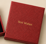 DAYMERIT red Best Wishes gift box