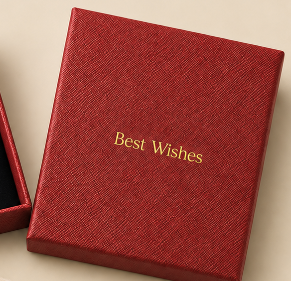 DAYMERIT red Best Wishes gift box