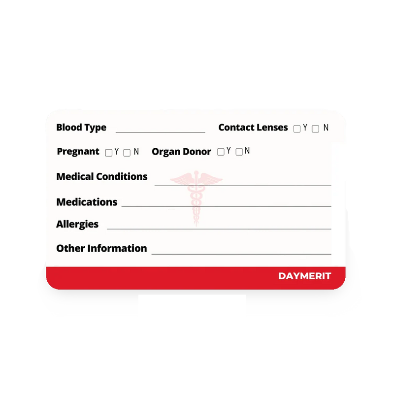 Medical ID Card